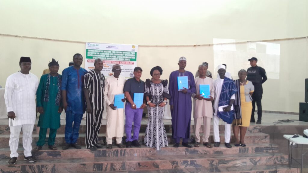 FIIDI COMMUNITY (TIV & JUKUN TRIBES) IN MAKURDI LGA, OLOGBA & EGBA COMMUNITIES OF AGATU LGA, BENUE STATE, NIGERIA SIGNS RESPECTIVE PEACE PACT.