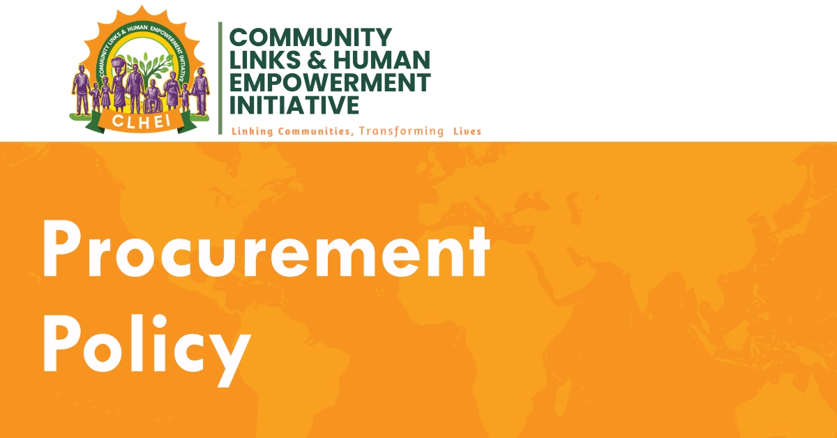Procurement Policy